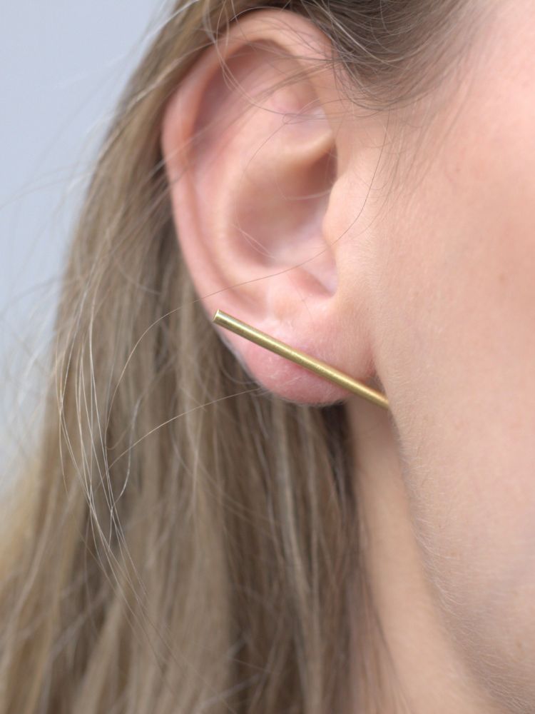 עגילי 'מקל וגזר' עגילי 'מקל וגזר'