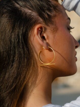 עגילי אוסי מקסי