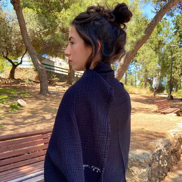 צעיף - שאל טטרה - שחור