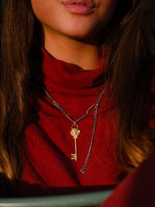 שרשרת מפתח הלב - לב פתוח