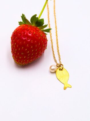 שרשרת דגיגון ופנינה